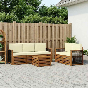 vidaXL Sofa-Sets Massief Acaciahout