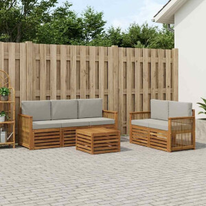 vidaXL Sofa-Sets Massief Acaciahout