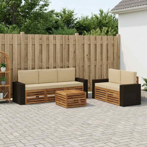 vidaXL Sofa-Sets Massief Acaciahout