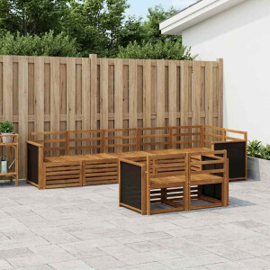 vidaXL Sofa-Sets Massief Acaciahout