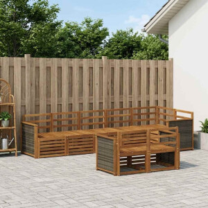 vidaXL Sofa-Sets Massief Acaciahout