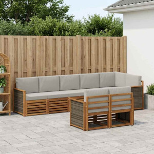 vidaXL Sofa-Sets Massief Acaciahout