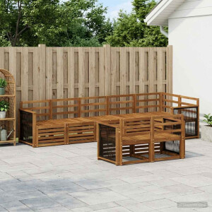 vidaXL Sofa-Sets Massief Acaciahout