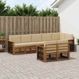 vidaXL Sofa-Sets Massief Acaciahout