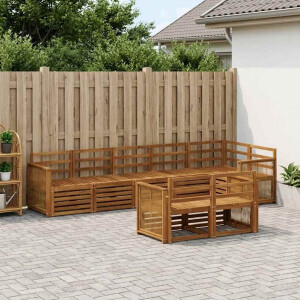 vidaXL Sofa-Sets Massief Acaciahout