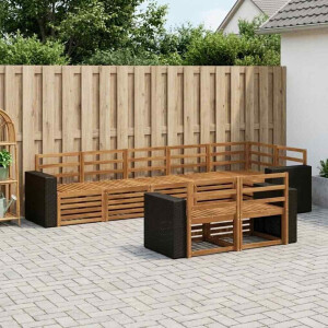 vidaXL Sofa-Sets Massief Acaciahout