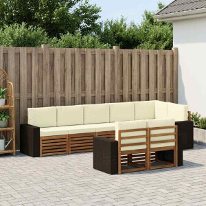 vidaXL Sofa-Sets Massief Acaciahout