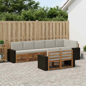 vidaXL Sofa-Sets Massief Acaciahout
