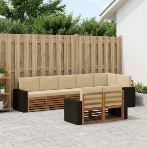 vidaXL Sofa-Sets Massief Acaciahout