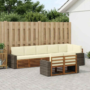 vidaXL Sofa-Sets Massief Acaciahout