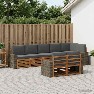 vidaXL Sofa-Sets Massief Acaciahout