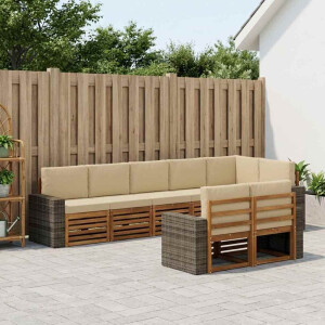 vidaXL Sofa-Sets Massief Acaciahout