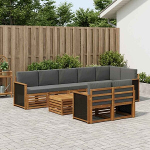 vidaXL Sofa-Sets Massief Acaciahout