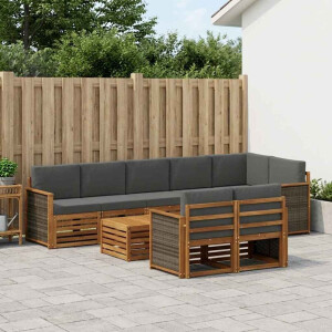 vidaXL Sofa-Sets Massief Acaciahout