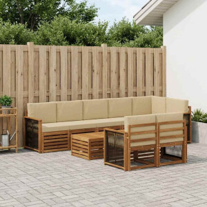 vidaXL Sofa-Sets Massief Acaciahout
