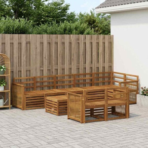 vidaXL Sofa-Sets Massief Acaciahout