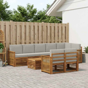 vidaXL Sofa-Sets Massief Acaciahout