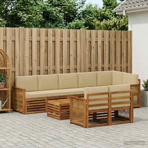 vidaXL Sofa-Sets Massief Acaciahout