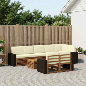 vidaXL Sofa-Sets Massief Acaciahout