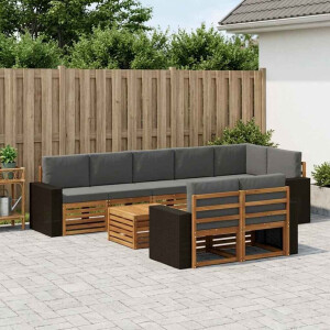 vidaXL Sofa-Sets Massief Acaciahout