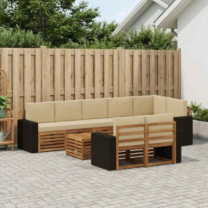 vidaXL Sofa-Sets Massief Acaciahout