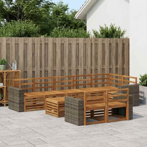 vidaXL Sofa-Sets Massief Acaciahout