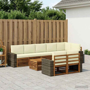 vidaXL Sofa-Sets Massief Acaciahout