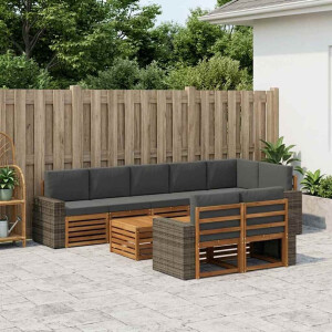 vidaXL Sofa-Sets Massief Acaciahout