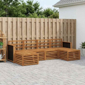 vidaXL Sofa-Sets Massief Acaciahout