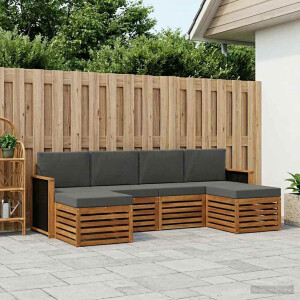 vidaXL Sofa-Sets Massief Acaciahout