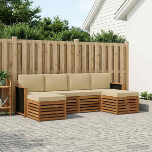 vidaXL Sofa-Sets Massief Acaciahout