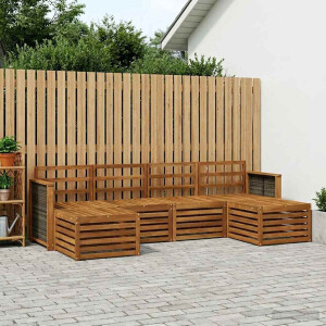 vidaXL Sofa-Sets Massief Acaciahout