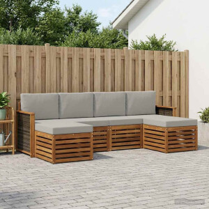 vidaXL Sofa-Sets Massief Acaciahout