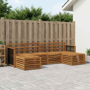 vidaXL Sofa-Sets Massief Acaciahout