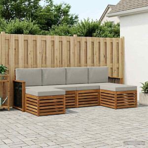 vidaXL Sofa-Sets Massief Acaciahout