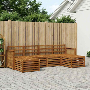 vidaXL Sofa-Sets Massief Acaciahout