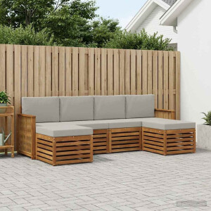 vidaXL Sofa-Sets Massief Acaciahout
