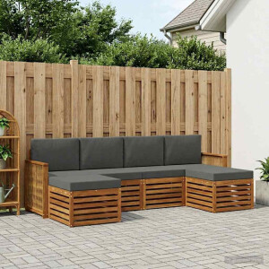 vidaXL Sofa-Sets Massief Acaciahout