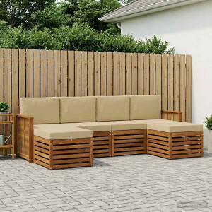 vidaXL Sofa-Sets Massief Acaciahout