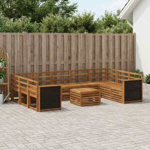 vidaXL Sofa-Sets Massief Acaciahout
