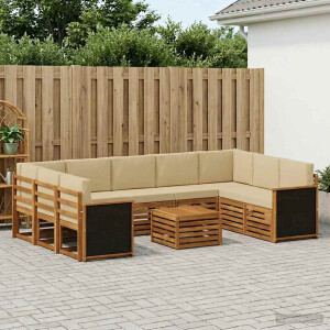vidaXL Sofa-Sets Massief Acaciahout