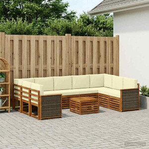 vidaXL Sofa-Sets Massief Acaciahout