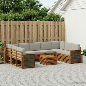 vidaXL Sofa-Sets Massief Acaciahout