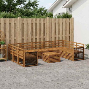 vidaXL Sofa-Sets Massief Acaciahout