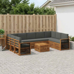 vidaXL Sofa-Sets Massief Acaciahout