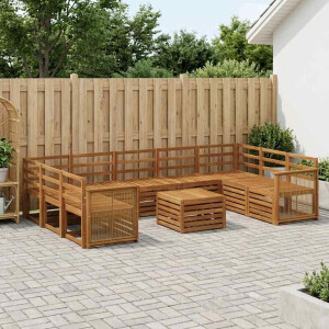vidaXL Sofa-Sets Massief Acaciahout