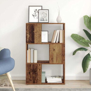 vidaXL Tv-meubelset Bruin 60 x 24 x 94,5 cm Bewerkt hout