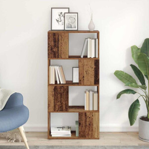 vidaXL Tv-meubelset Bruin 60 x 24 x 125,5 cm Bewerkt hout