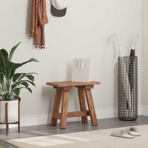 vidaXL Bank Naturel 50,5 x 25 x 47,5 cm Massief mahoniehout