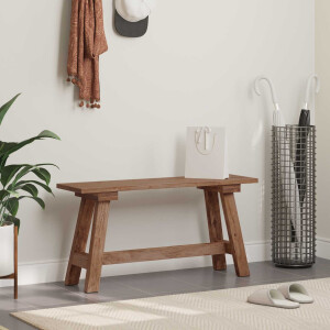 vidaXL Bank Naturel 93 x 26 x 45 cm Mahoniehout